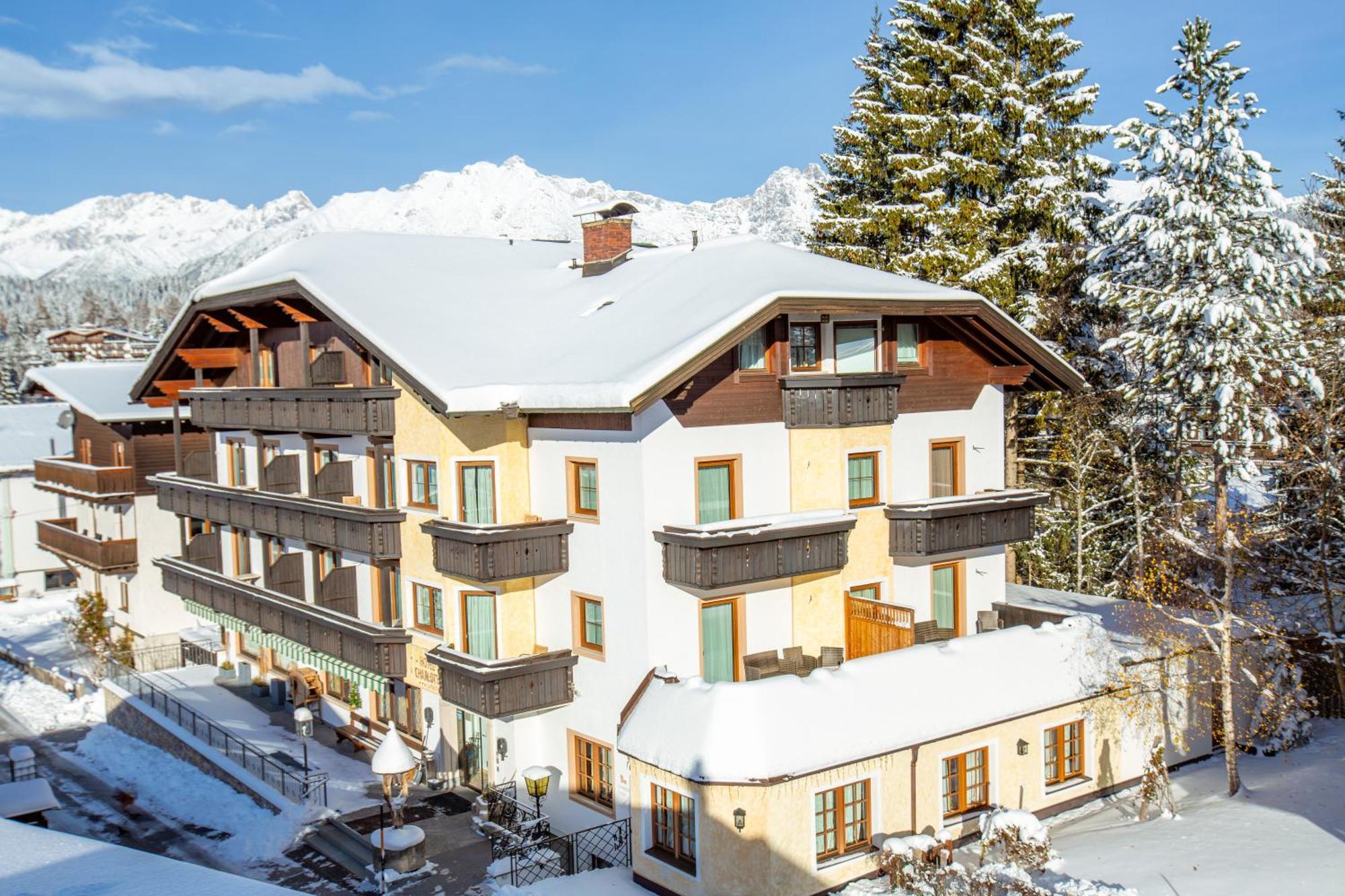 Flat Hotell Seefeld in Tirol Exteriör bild